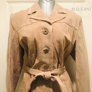 Ladies NWT Wilsons Leather Suede 3/4 Jacket